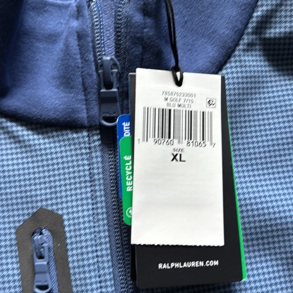 NWT Ralph Lauren RLX Soft Shell Poly Golf Vest Full Zip w/Baltusrol Logo - Picture 3 of 10